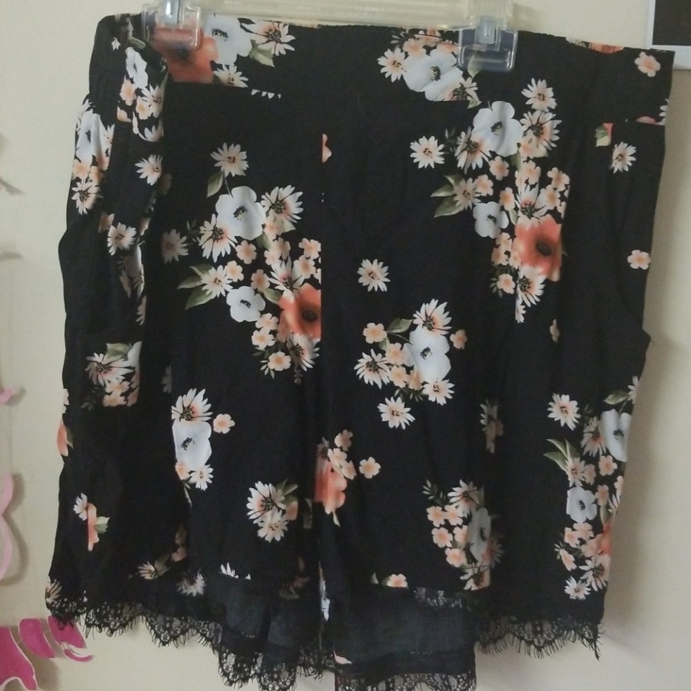 Floral shorts